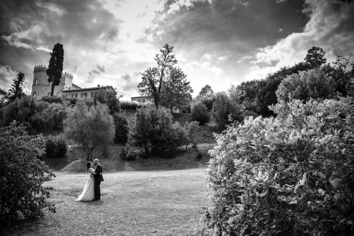 matrimonio Castello di Monte Giove, foto nel verde